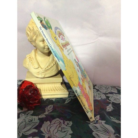 1981 Sesame Street Book Jim Henson’s Muppets “Circus Of Opposites” - Picture 3 of 12